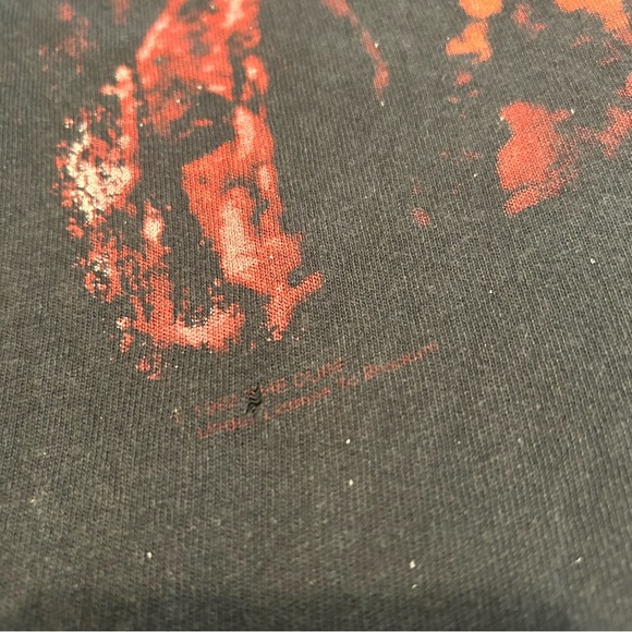Vintage Cure Band 1992 Wish Album Distressed Tee Single Stitch Brockum ONE SIZE - Picture 9 of 16